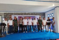 Tampak pengurus Asosiasi Dump Truck Organda yang baru dilantik, (Istimewa). 