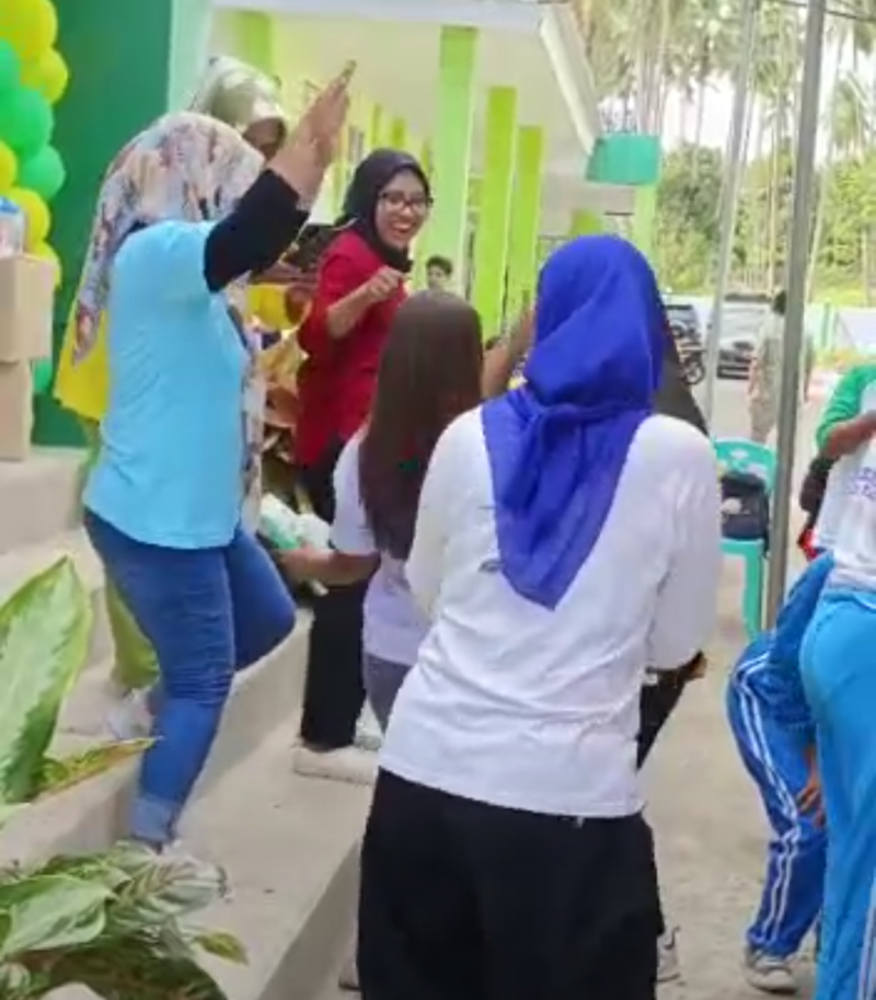 Tangkapan layar Video Joget Tiktok