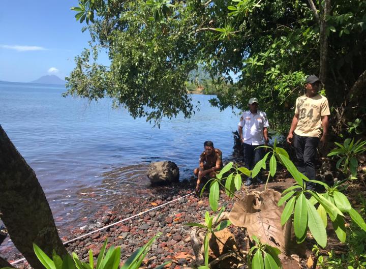 Pengukuran lahan yang dilakukan oleh Dishub dan bagian pemerintahan, (Istimewa). 