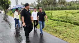 Peninjauan Lokasi Pembangunan kantor Kodim dan BNN, || Foto : Istimewa. 