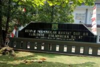 Tampak kantor DPRD Halbar, Foto, (Istimewa). 