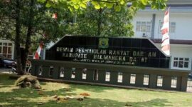 Tampak kantor DPRD Halbar, Foto, (Istimewa). 