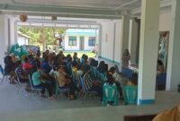 Sambutan Ketua TP-PKK dihadapan para Ibu kades Halmahera Barat, || Foto: Istimewa