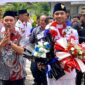 Wakil bupati dan Purna Paskibraka Nasional Deril Tonga, || Foto: Istimewa.