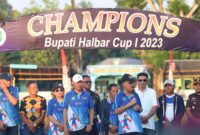 Bupati James Uang ketika memberikan sambutan, || Foto: Elang. 