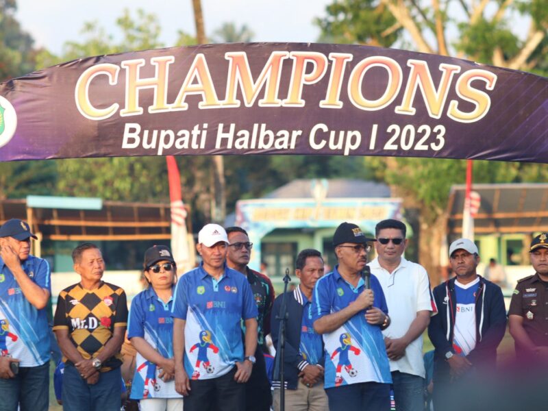 Bupati James Uang ketika memberikan sambutan, || Foto: Elang. 