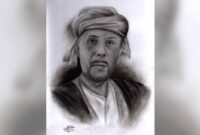 Sketsa Kapitan Banau, || Foto: Istimewa. 