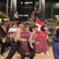 Semaindo saat menggelar aksi di depan Gedung KPK RI, || Foto: Istimewa.