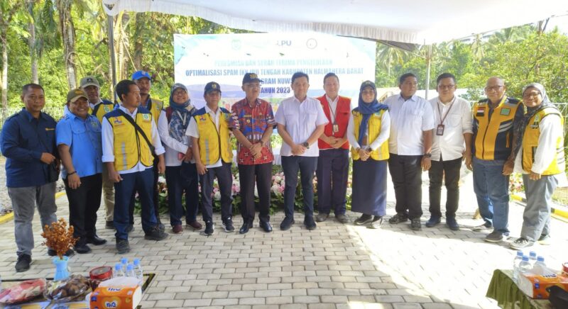 Bupati James Uang, Direktorat Air Minum Kementrian PUPR. || Foto: Istimewa. 