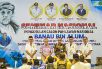 Seminar Nasional Banau, di aula Bidadari Kantor Bupati Halbar, || Foto: Elang