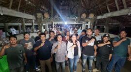 Bawaslu Halbar saat melakukan Sosialisasi, || Foto: Istimewa. 