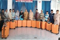 Kabag Kesrah bersama Jamaah Umroh, || Foto: Istimewa. 