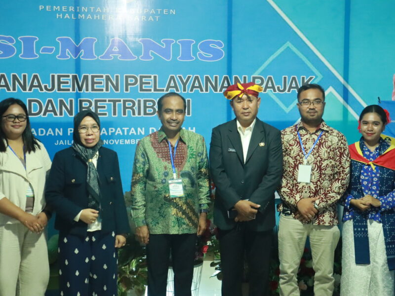 Tim penilaian Inovasi saat menyambangi Kantor Bapenda, || Foto: Elang