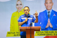 Bupati James Uang, || Foto: Elang. 