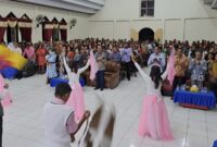 Bupati James Uang Hadiri Natal, || Foto: Istimewa. 