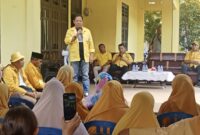 Ahmad Hidayat Mus saat memberikan sambutan, || Foto: Istimewa