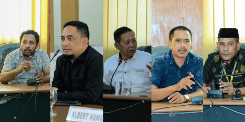 Lima Fraksi DPRD Halmahera Barat, || Foto: Istimewa