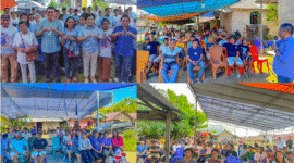 Meri Popala Uang beserta timnya saat melakukan Kampanye di beberapa desa, || Foto: Istimewa.