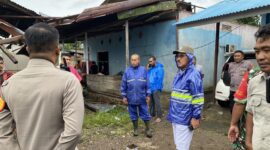 Bupati James Uang, Saat berada di Lokasi Kejadian,|| Foto: Elang