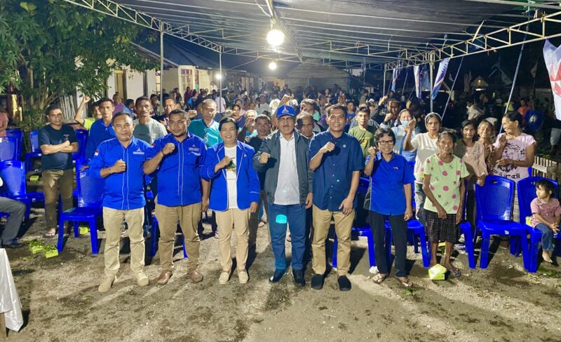 Demokrat saat di Lokasi Kampanye,|| Foto: Elang