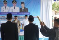 Suasana pelantikan Camat Jalsel dan PLT Kadis Perhubungan, || Foto: Erdit Humas