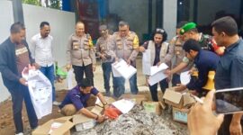 Pemusnahan suara rusak dan lebih, || Foto: Istimewa. 