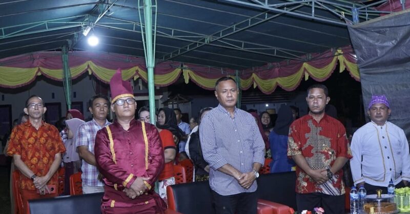 Wakil Wali Kota Tidore Muhammad Sinen Saat Menghadiri Acara Adat Tulude di Desa Galala Kecamatan Oba Utara, || Foto: Cal
