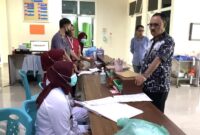 Bupati James Uang, saat Sidak di RSUD Jailolo, || Foto: Elang