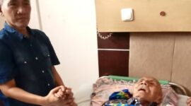 Ketua Bapillu DPP Partai Demokrat saat berada di salah satu Rumah sakit di Kota Lampung, || Foto: Istimewa