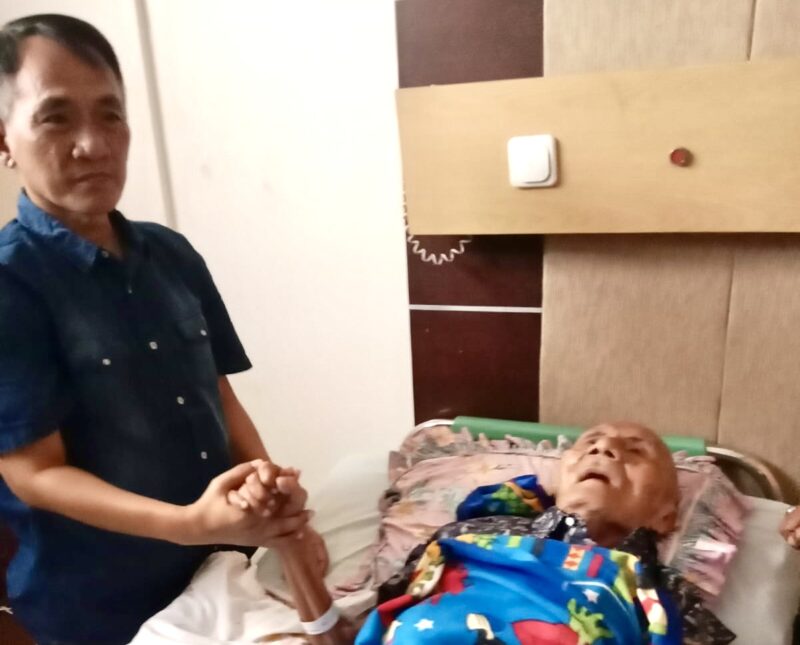 Ketua Bapillu DPP Partai Demokrat saat berada di salah satu Rumah sakit di Kota Lampung, || Foto: Istimewa