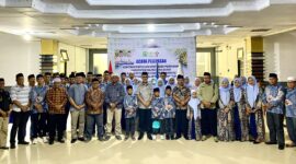 Kegiatan pelepasan Kontigen MTQ dan Pasparawi di kantor Bupati, || Foto: Elang