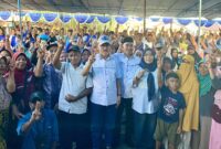 Pembentukan tim relawan di Jailolo Selatan, || Foto: Elang.