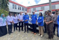Penyerahan mobil ambulance, || Foto: Istimewa.