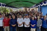 Calon Petahana bersama tim relawan, Sahu dan Sahu Timur, || Foto: Elang. 