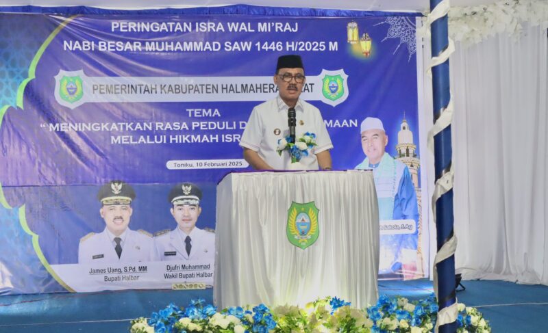 Bupati James Uang, || Foto: Elang