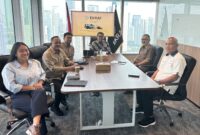 Bupati James Uang saat audiensi bersama Menparekraf. Foto:Istimewa. 