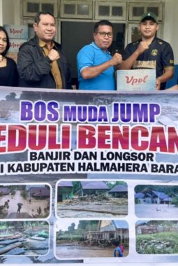 Bentuk Keprihatinan Atas Warga Terdampak Banjir, Bos Muda Salurkan Bantuan Kemanusiaan